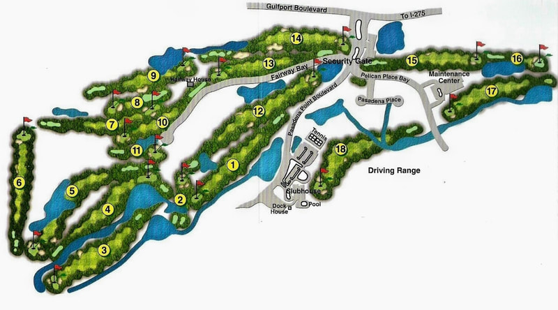 Kissena Park Golf Course Map